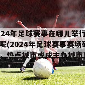 2024年足球赛事在哪儿举行比赛呢(2024年足球赛事赛场确定，热点城市或成主办城市)