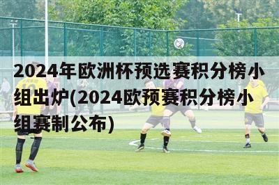 2024年欧洲杯预选赛积分榜小组出炉(2024欧预赛积分榜小组赛制公布)